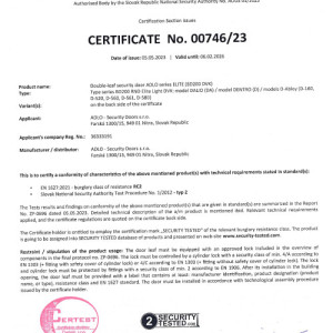 ADLO Sicherheits-Doppelfl�gelt�r Serie ELITE RC2