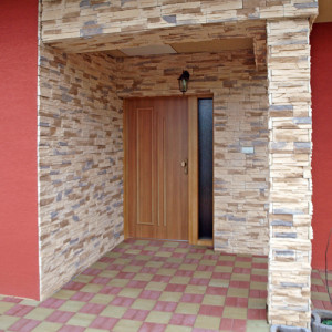 ADLO - Thermo-Au�enraumt�r TEJEN, Leistenausf�hrung L370, seitliches Fixteil