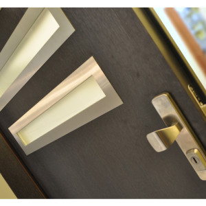 ADLO - Sicherheitst�r ADUO, NOBLESSE, Gloria 003, Termo-Dreifachglas, detail