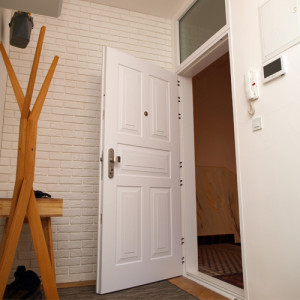 ADLO - Sicherheitst�r ADUO, Kasettendesign KV2 251, mit Oberlichte, Gesamth�he der Zusammenstellung 285 cm