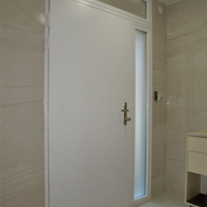 ADLO - Sicherheitst�r ADUO, Thermo f�r den Au�enbereich, verglaste Fixteile mit dreifach-Panzerglas