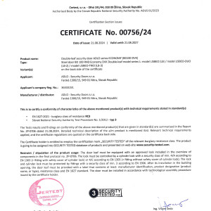 ADLO Security doors ECONOMY RC3 - LISBEO