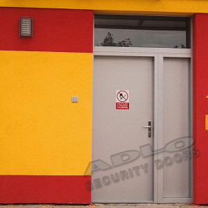 ADLO - Sicherheitst�r ZENEX, mit Seitenlicht und Oberlicht