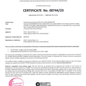 ADLO Sicherheits-Doppelfl�gelt�r Serie ELITE RC4