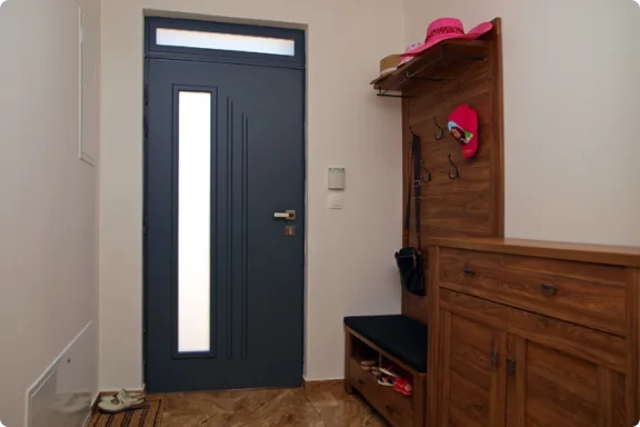 Verglaste Haust�ren