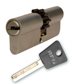 Resist RF7 Sicherheitszylinder, mit Widerhaken, 80mm/30x50, 5 Schl�ssel.