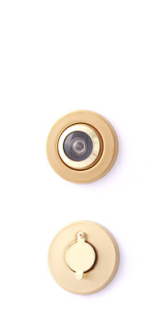 Panorama-Sichtfenster Rostex, 180� mit Unterlegscheiben Titan gl�nzend