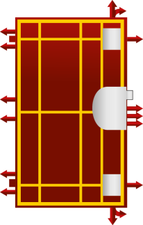 ADUO Einbruchsichere Wohnungst�r Sicherheitst�r RC3