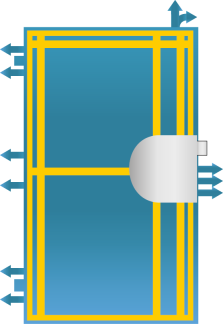 DENTRO Einbruchsichere Haust�r Thermo RC2