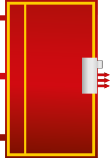 JUBEO D1 Einbruchsichere Wohnungst�r Sicherheitst�r RC1