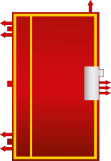 KASIM D1 Einbruchsichere Wohnungst�r Sicherheitst�r RC2