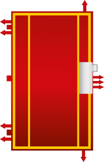 LISBEO D1 Einbruchsichere Wohnungst�r Sicherheitst�r RC3