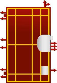 TEJEN Einbruchsichere Wohnungst�r Sicherheitst�r RC3
