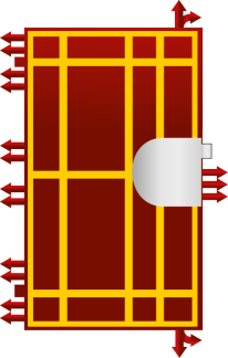 ZENEL Einbruchsichere Wohnungst�r Sicherheitst�r RC4